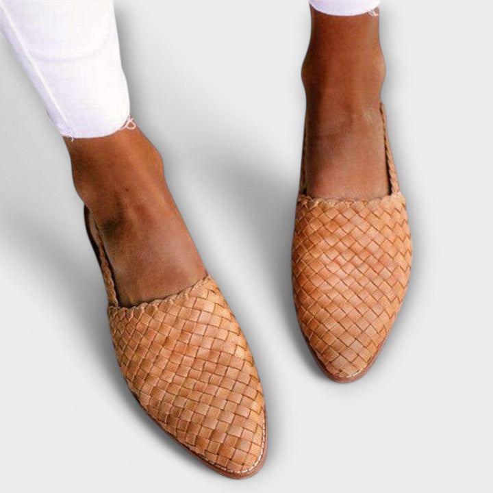 Nathalie™ - Eleganta vardagsmockasiner