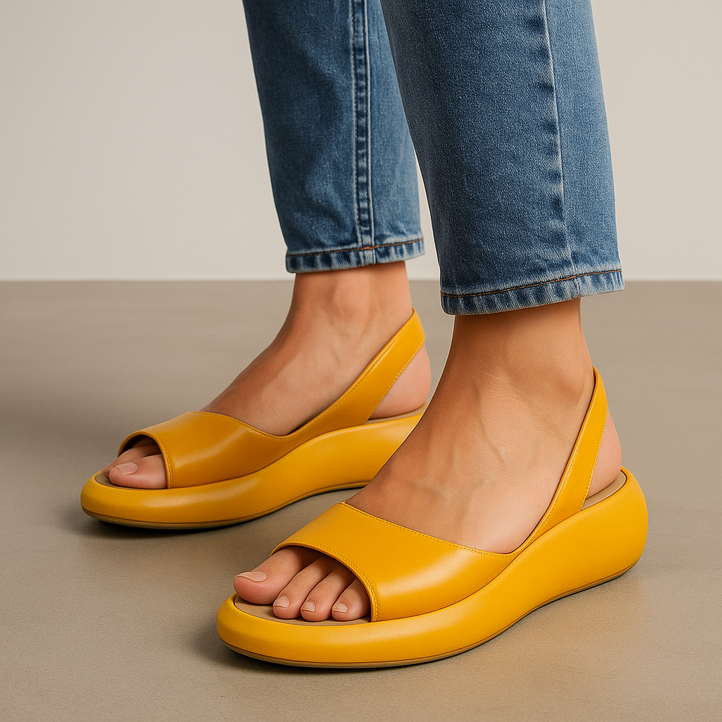 Avenelle - Ortopediska sandaler med vadderad sula