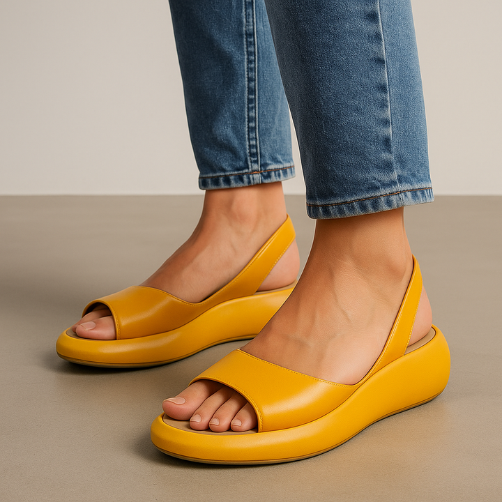 Avenelle - Ortopediska sandaler med vadderad sula