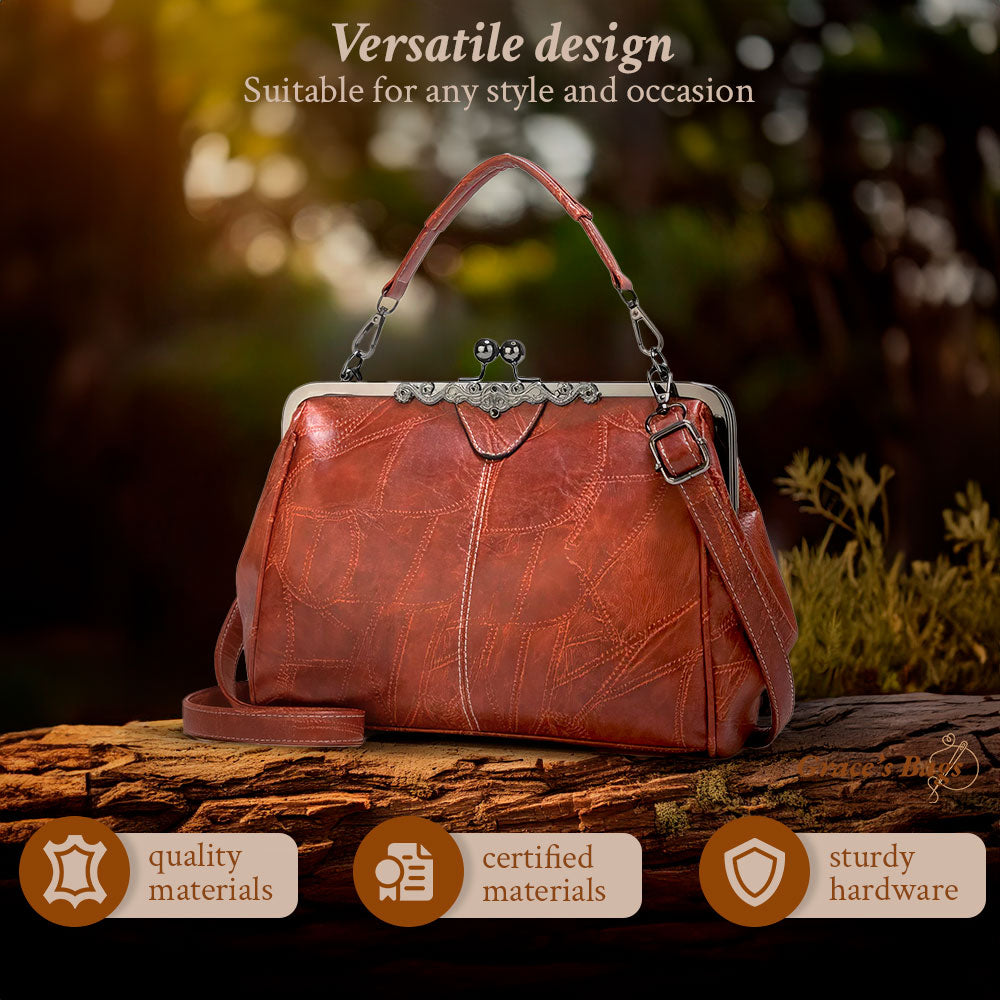 Elisabeth – Klassisk Charm Vintage Handväska
