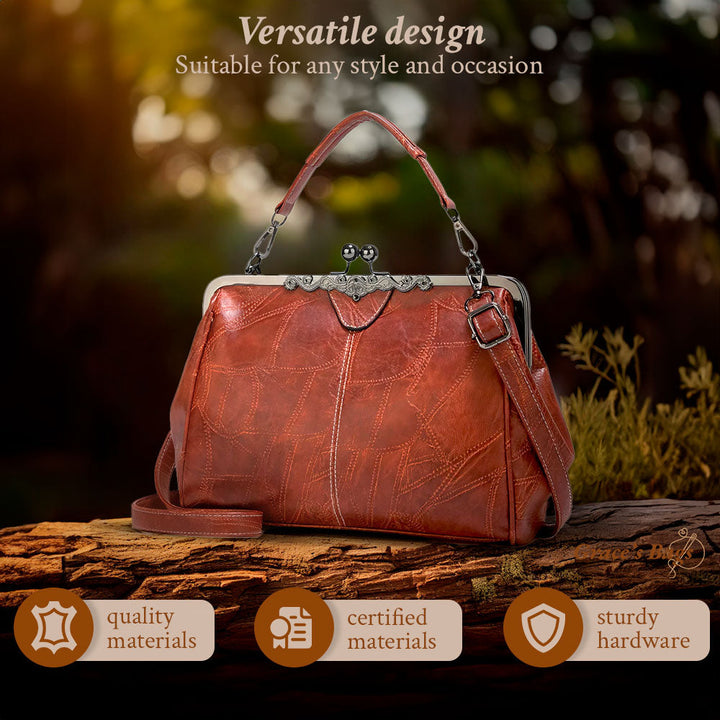 Elisabeth – Klassisk Charm Vintage Handväska