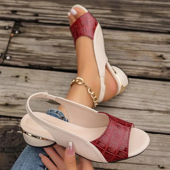 Whitney™ | Eleganta läderssandaler
