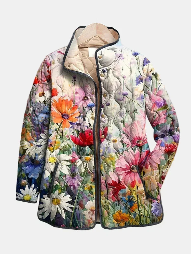Valcor | Quiltad jacka Ängsblommor Manon