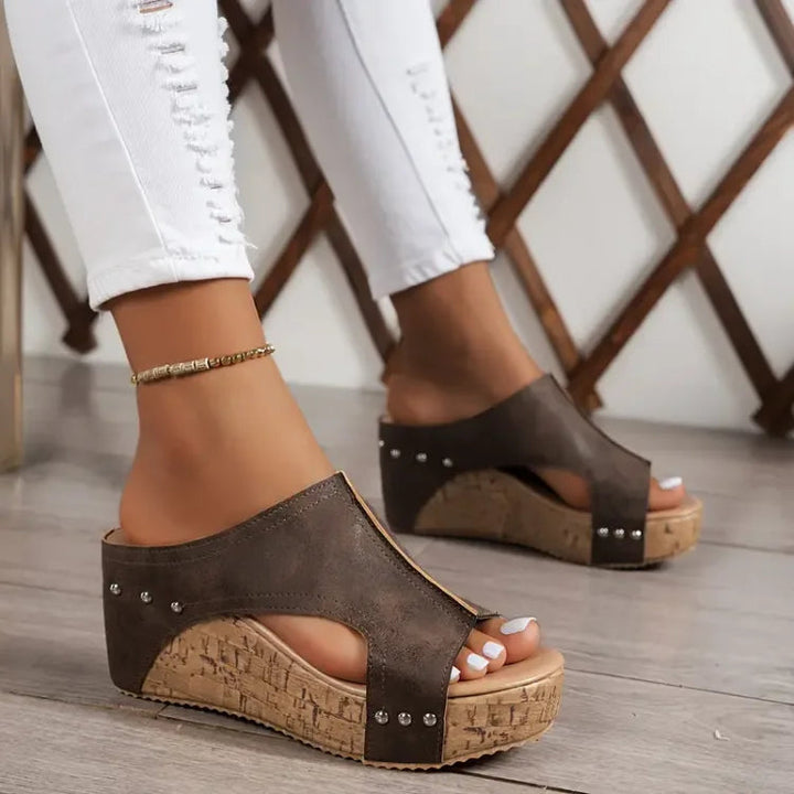 Melissa | Kilklacksandaler med Valvstöd