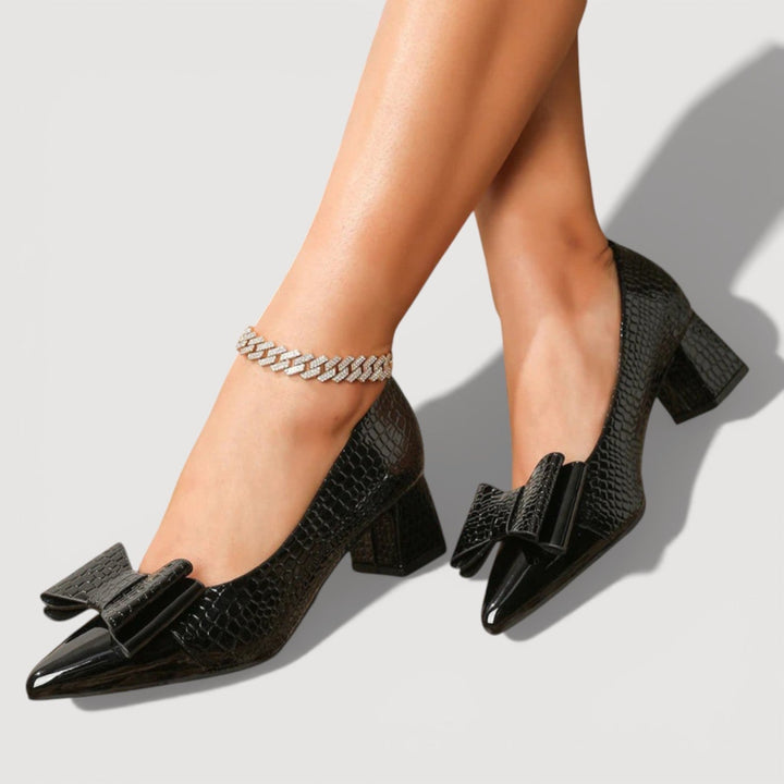 DAISY – FINA KLACKSKOR MED BLOCKKLACK