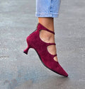 Mollie | PUMPS MED REMMAR OCH LÅG KLACK