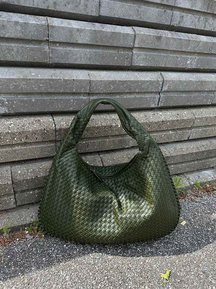 Amelia - Flätad Axelväska
