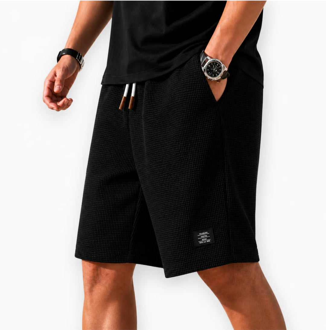 Mason | Vaffelmönstrade bermudashorts