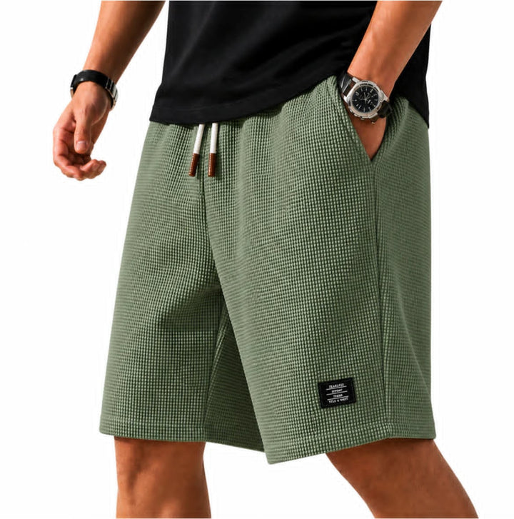 Mason | Vaffelmönstrade bermudashorts