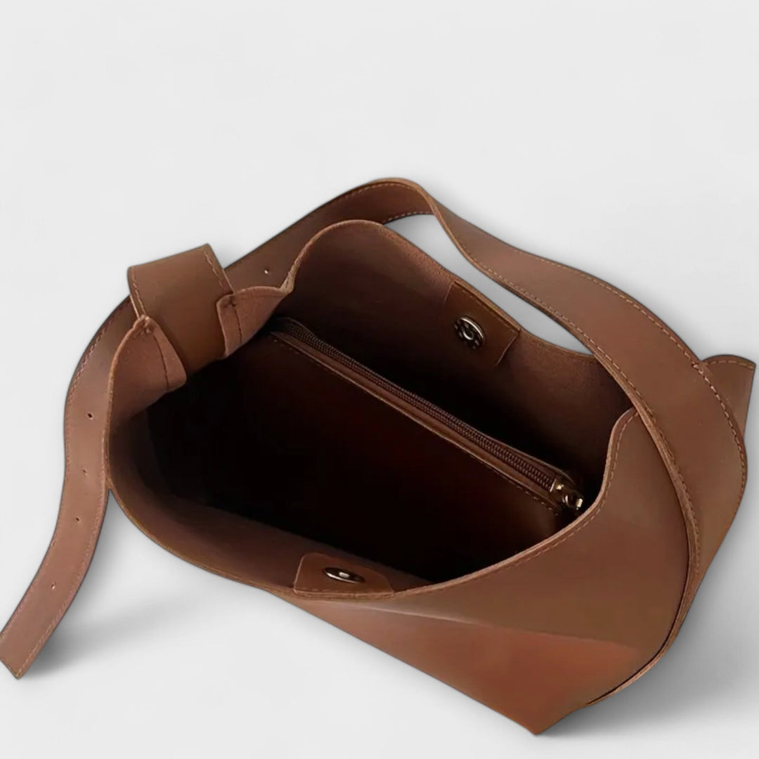 Isidore – Elegant Läder Axelväska