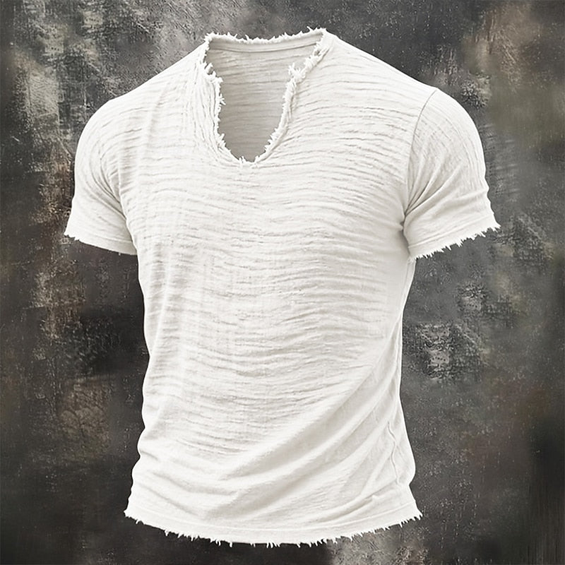 Mason | Vintage V-ringad T-shirt