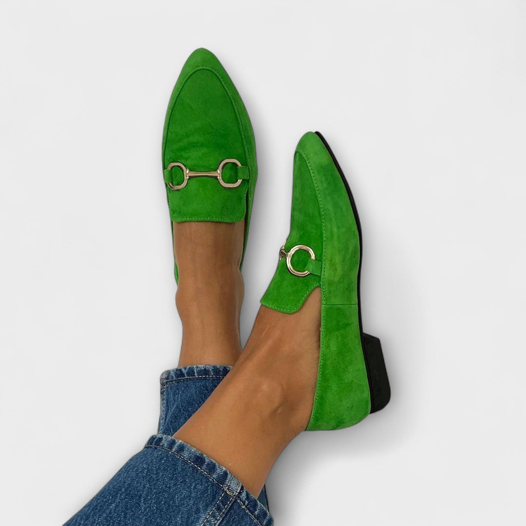Noelle - Spetsiga Slip-on-ballerinor