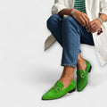 Noelle - Spetsiga Slip-on-ballerinor