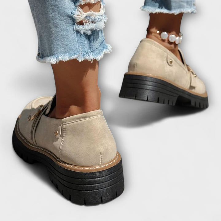 Aurora - Enkla vardagliga slip-ons