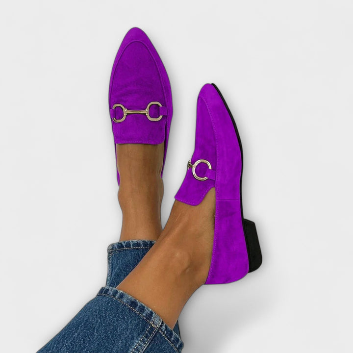 Noelle - Spetsiga Slip-on-ballerinor