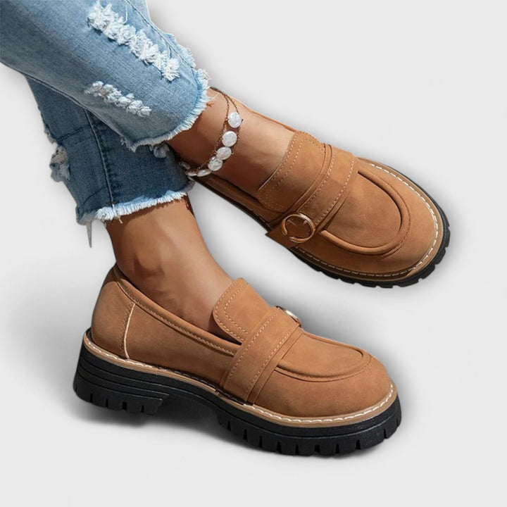 Aurora - Enkla vardagliga slip-ons