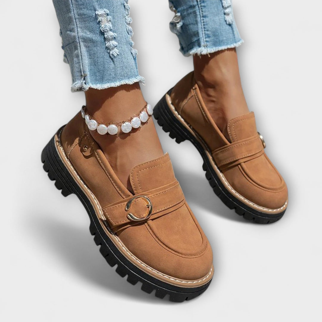 Aurora - Enkla vardagliga slip-ons