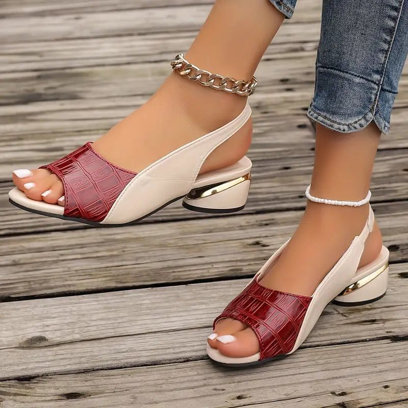 Whitney™ | Eleganta läderssandaler