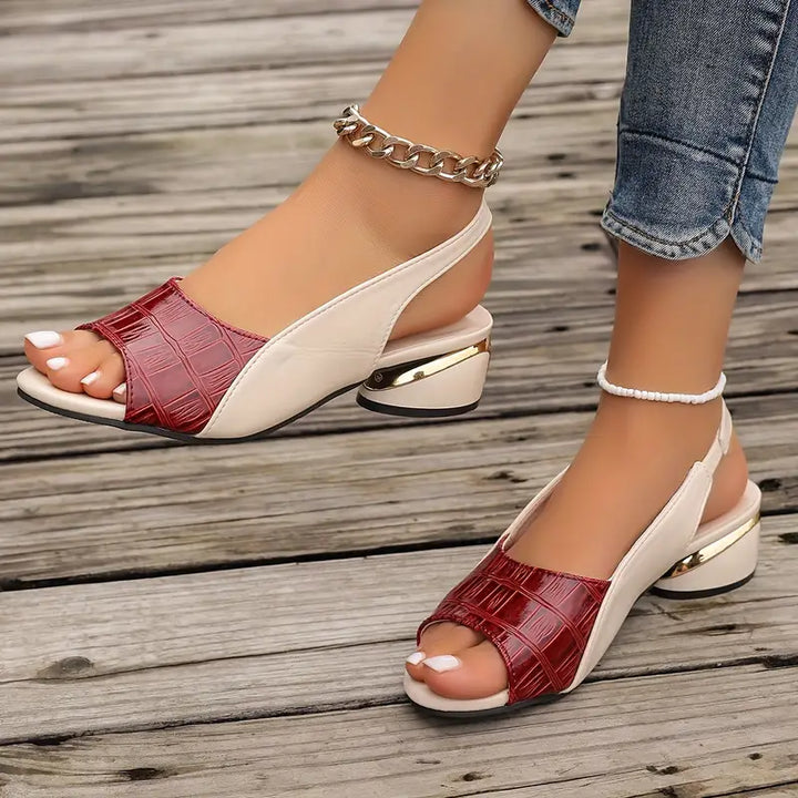 Whitney™ | Eleganta läderssandaler
