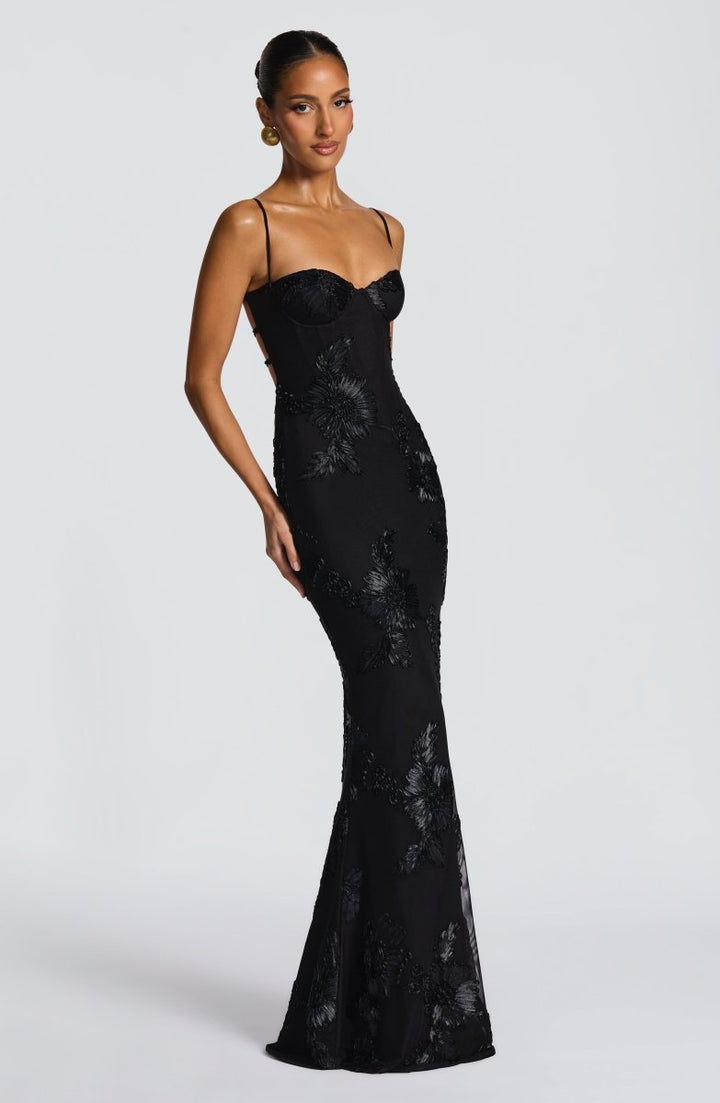 Bodycon Maxiklänning med Spets