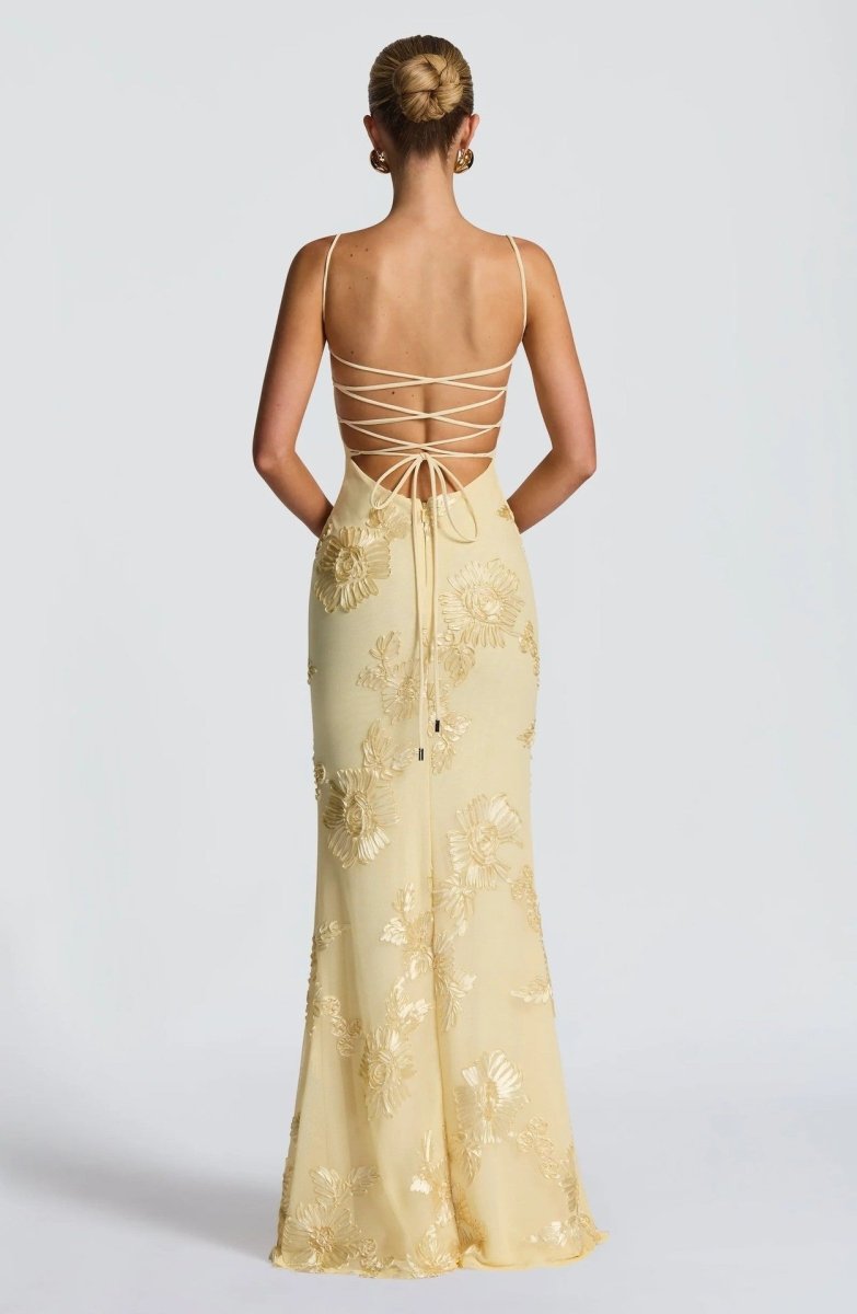 Bodycon Maxiklänning med Spets