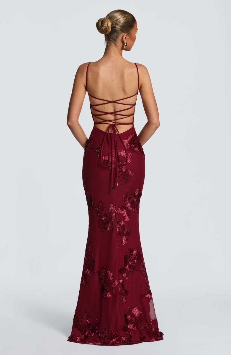 Bodycon Maxiklänning med Spets