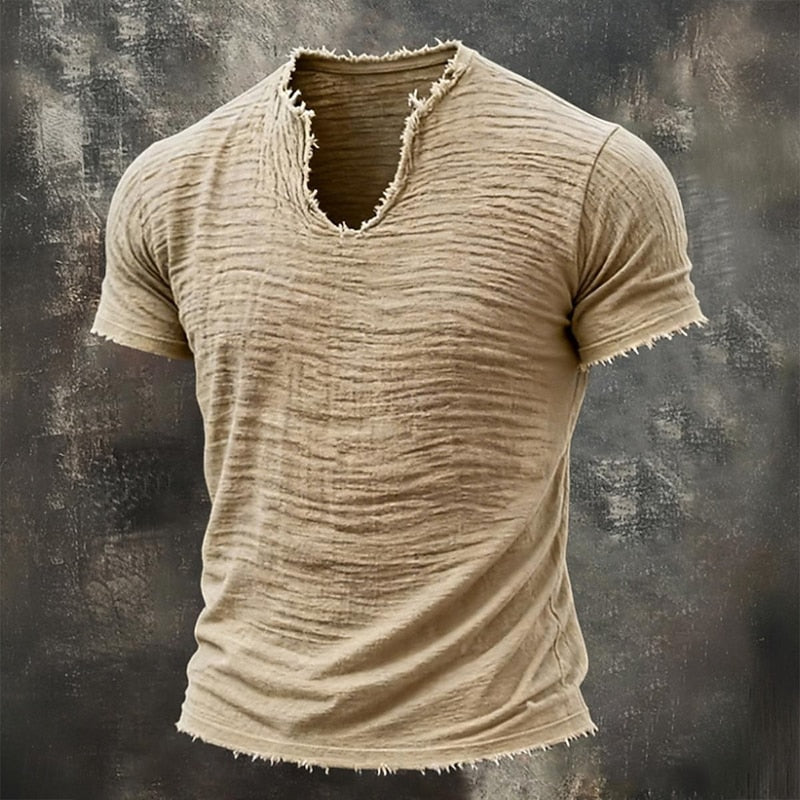 Mason | Vintage V-ringad T-shirt