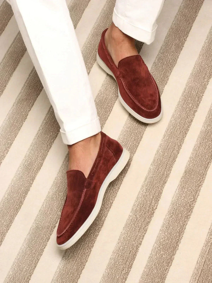 Klassisk mockaloafer bordeaux