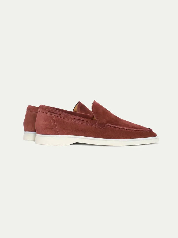 Klassisk mockaloafer bordeaux