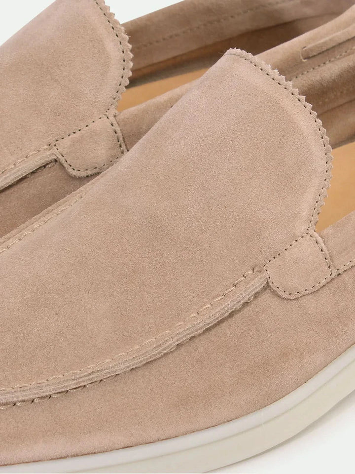 Klassisk Mockaloafer Beige