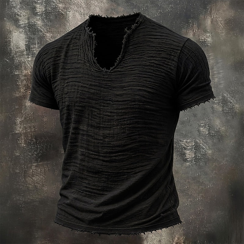Mason | Vintage V-ringad T-shirt