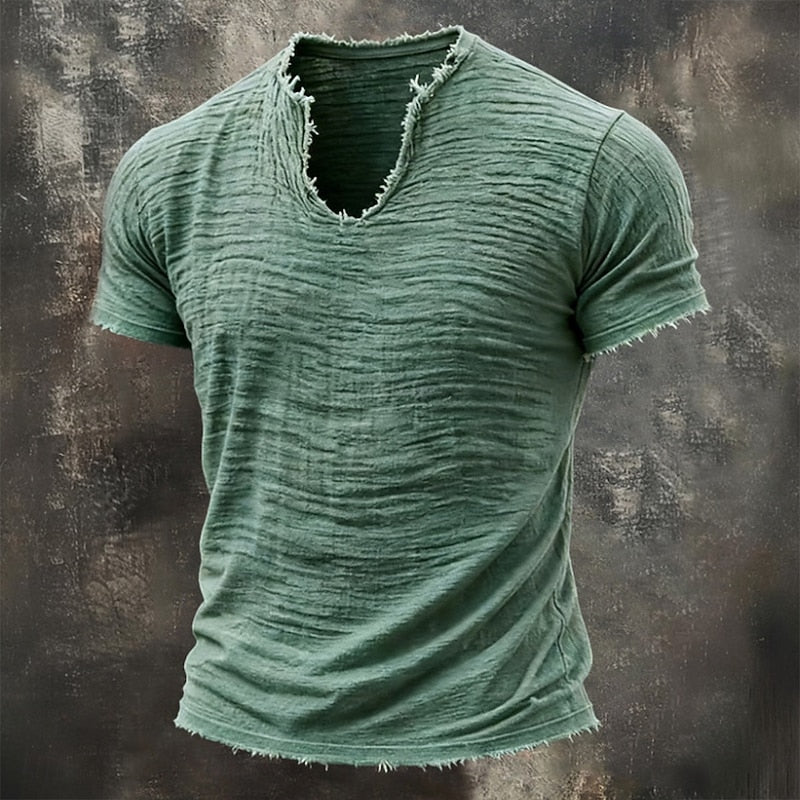 Mason | Vintage V-ringad T-shirt