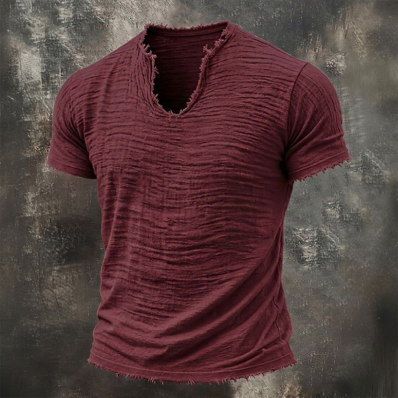 Mason | Vintage V-ringad T-shirt