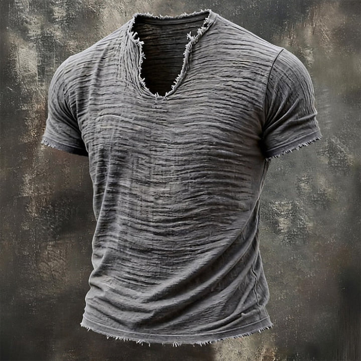 Mason | Vintage V-ringad T-shirt